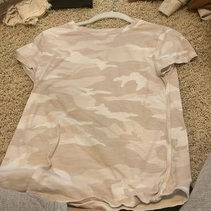 Athleta camo top